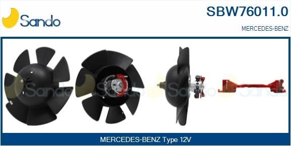 SBW76011.0 SANDO Innenraumgebläse für MERCEDES-BENZ online bestellen