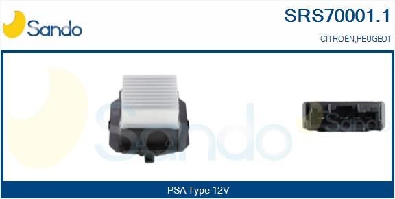 SANDO SRS70001.1 Blower motor resistor 6441 AF