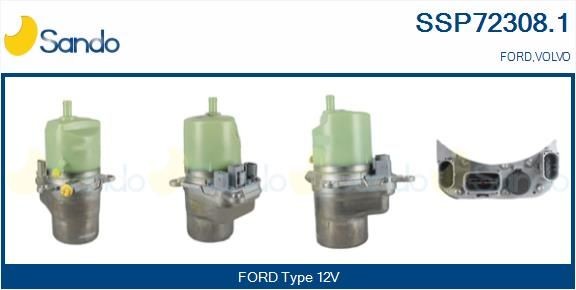 SANDO Electric, for left-hand/right-hand drive vehicles Left-/right-hand drive vehicles: for left-hand/right-hand drive vehicles Steering Pump SSP72308.1 buy