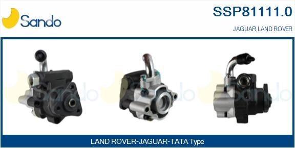 SANDO Hydraulic, for left-hand/right-hand drive vehicles Left-/right-hand drive vehicles: for left-hand/right-hand drive vehicles Steering Pump SSP81111.0 buy