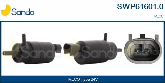 SWP61601.0 SANDO Waschwasserpumpe, Scheibenreinigung für FODEN TRUCKS online bestellen