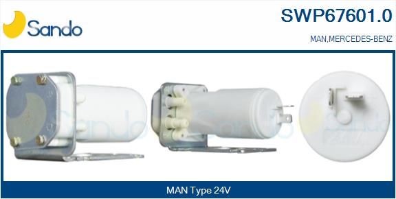 SWP67601.0 SANDO Waschwasserpumpe, Scheibenreinigung für FODEN TRUCKS online bestellen