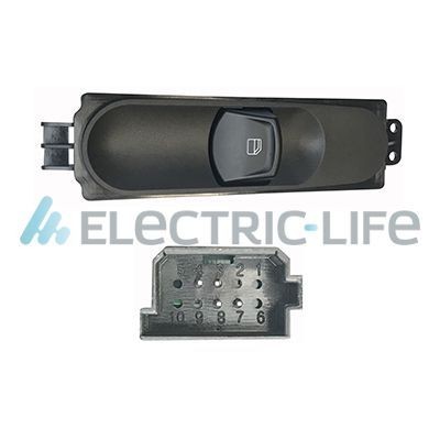 ELECTRIC LIFE Electric window switch ZRMEP76003 suitable for MERCEDES-BENZ VIANO, VITO