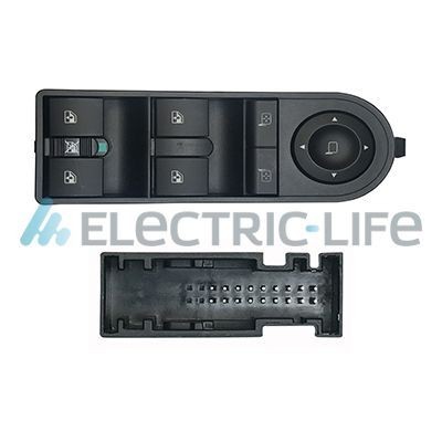 ELECTRIC LIFE Left Front Switch, window regulator ZROPB76001 buy
