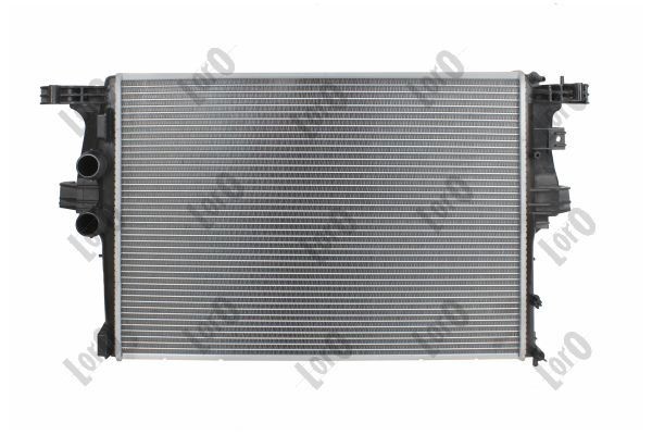 022-017-0009-B ABAKUS Radiators IVECO Aluminium, 640 x 440 x 32 mm, Brazed cooling fins