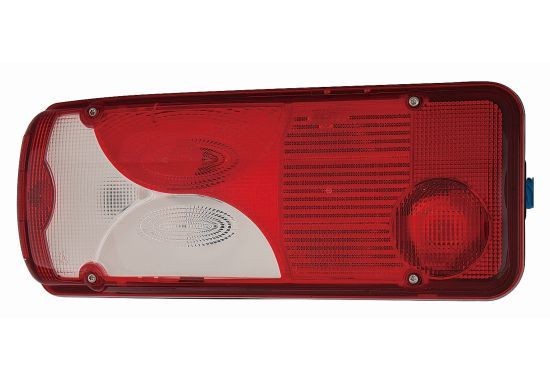 ABAKUS links, R5W, P21W, R10W, PY21W, Rot, mit Lampenträger Farbe: Rot Rückleuchte 449-1901L3WENCR kaufen