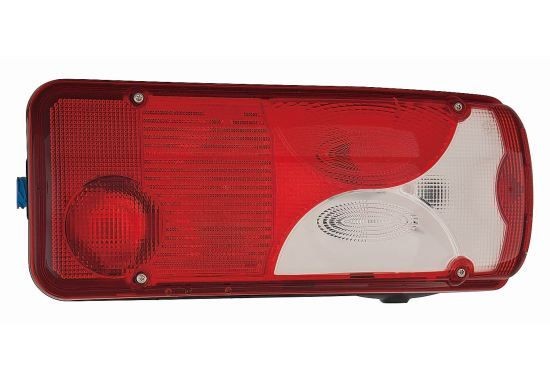 ABAKUS rechts, R5W, P21W, R10W, PY21W, Rot, mit Lampenträger Farbe: Rot Rückleuchte 449-1901R5WENCR kaufen