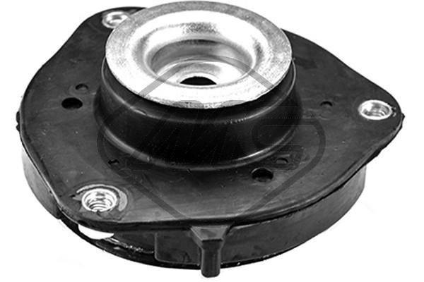 Metalcaucho 07125 Top strut mount Front axle both sides, without ball bearing, Elastomer