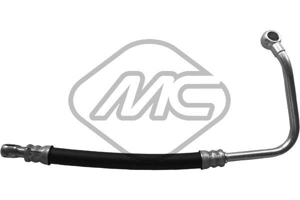 Metalcaucho 92143 BMW Oil pipe, charger in original quality