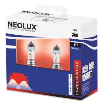 H7 NEOLUX® H7 12V 55W PX26d Halogen Glühlampe, Fernscheinwerfer N499EL1-2SCB günstig kaufen