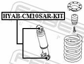 HYABCM10SARKIT Bush, shock absorber FEBEST HYAB-CM10SAR-KIT review and test