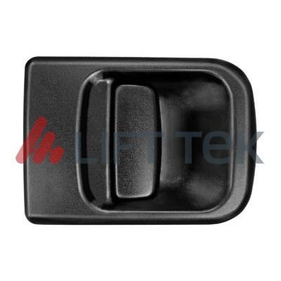 LT80532 LIFT-TEK Door handles DACIA Rear, black