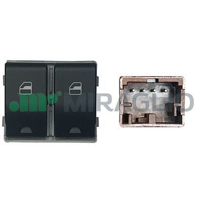 MIRAGLIO Left Front Switch, window regulator 121/VKB76005 buy