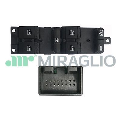 MIRAGLIO Left Front Switch, window regulator 121/VKB76008 buy