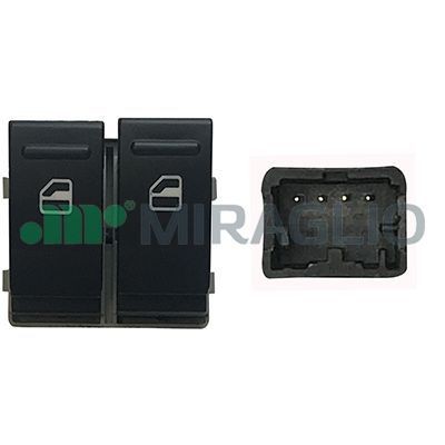 Electric window switch MIRAGLIO Left Front - 121/VKB76009