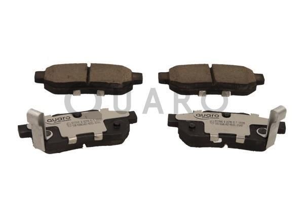 QUARO QP1584C Brake pad set with acoustic wear warning