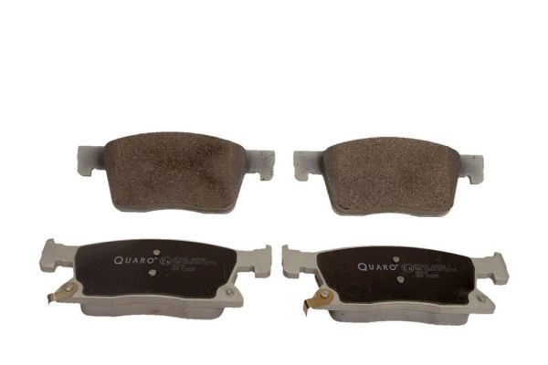 QUARO with acoustic wear warning Height: 63mm, Width: 155mm, Thickness: 19,4mm Brake pads QP2843 buy