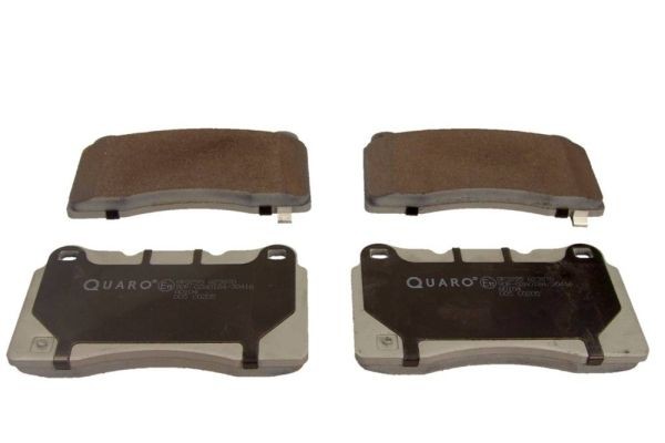 QUARO with acoustic wear warning Height: 77,3mm, Width: 132mm, Thickness: 15mm Brake pads QP3295 buy