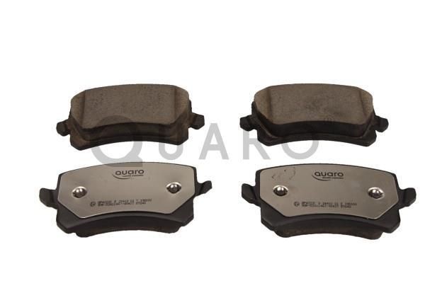 QUARO not prepared for wear indicator Height: 56,3mm, Width: 106mm, Thickness: 17,2mm Brake pads QP4222C buy