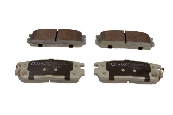 QUARO QP5216 Brake pad set Front Axle, with acoustic wear warning