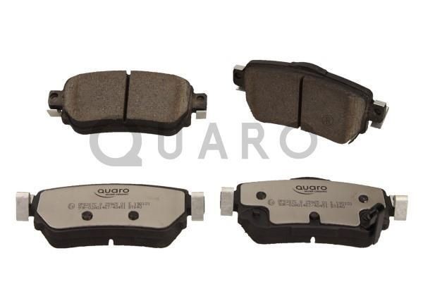 QUARO with acoustic wear warning Height 1: 44,9mm, Height 2: 47,3mm, Width: 104mm, Thickness: 15,1mm Brake pads QP8267C buy
