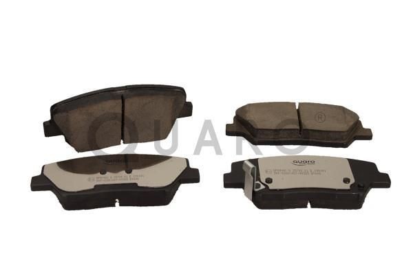 QUARO with acoustic wear warning Height: 59,7mm, Width: 133mm, Thickness: 17,8mm Brake pads QP8946C buy