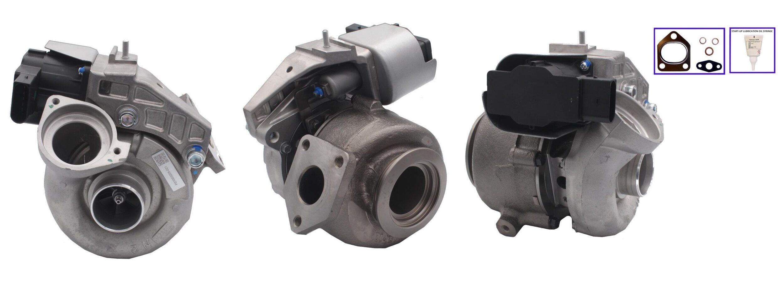 TURBO MOTOR PA4913505670 Turbocharger Exhaust Turbocharger, Electrically controlled actuator, with gaskets/seals