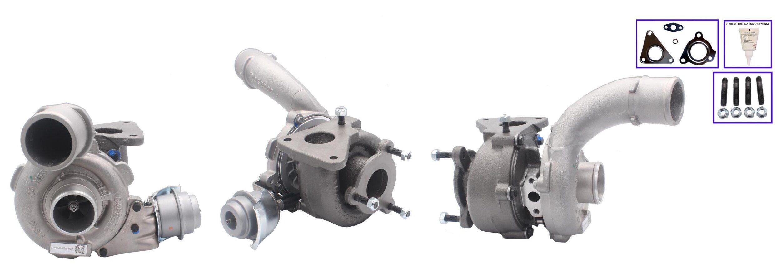 TURBO MOTOR PA7086392 Turbocharger Exhaust Turbocharger, Pneumatically controlled actuator, with gaskets/seals