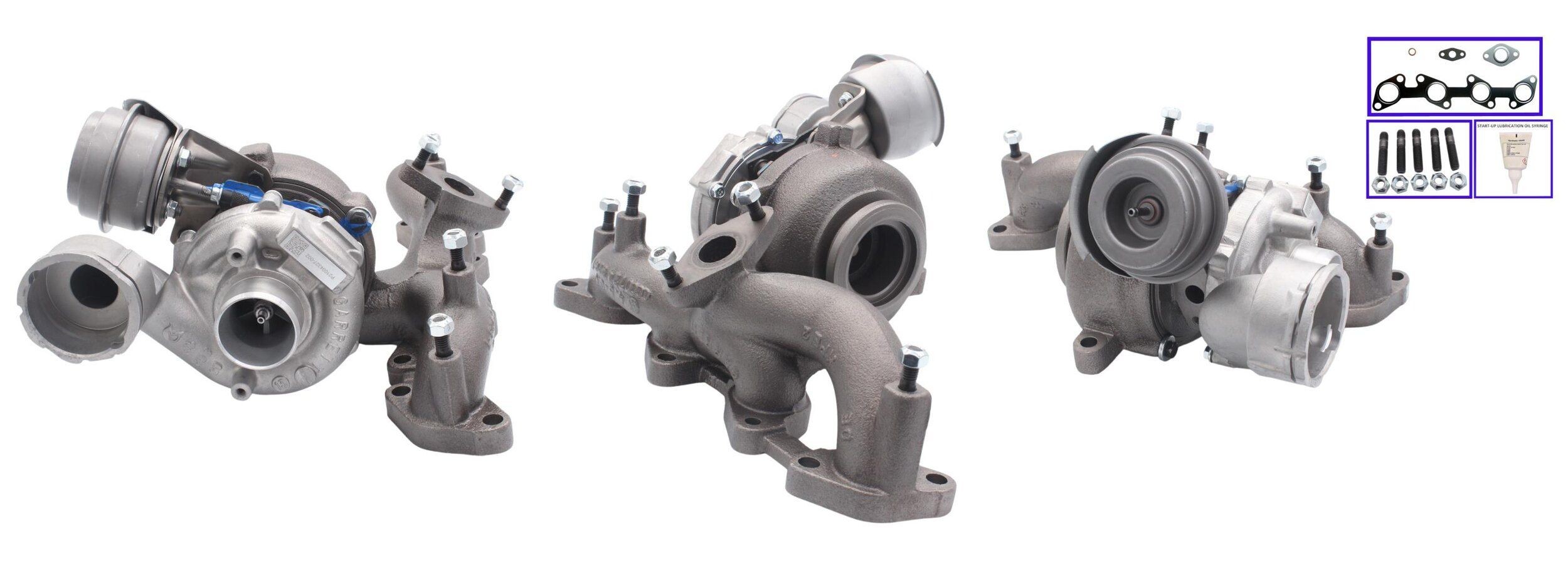 TURBO MOTOR PA7560621 Turbocharger Exhaust Turbocharger, Pneumatically controlled actuator, with gaskets/seals