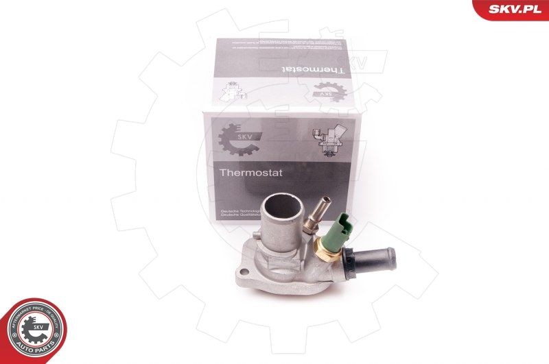 Original ESEN SKV Coolant thermostat 20SKV075 for OPEL COMBO