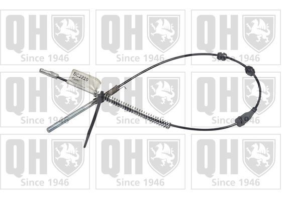 QUINTON HAZELL BC2220 Hand brake cable 522 601