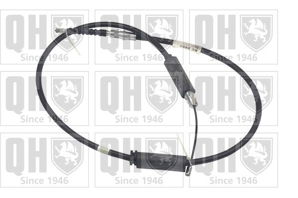 QUINTON HAZELL BC2593 Hand brake cable 1103618
