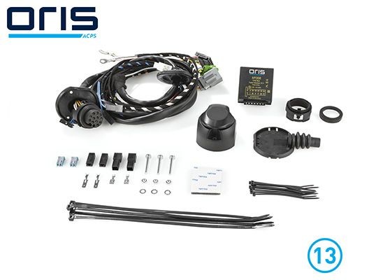 016-899 ACPS-ORIS Towbar wiring kit FIAT 13-pin connector, Activation not required