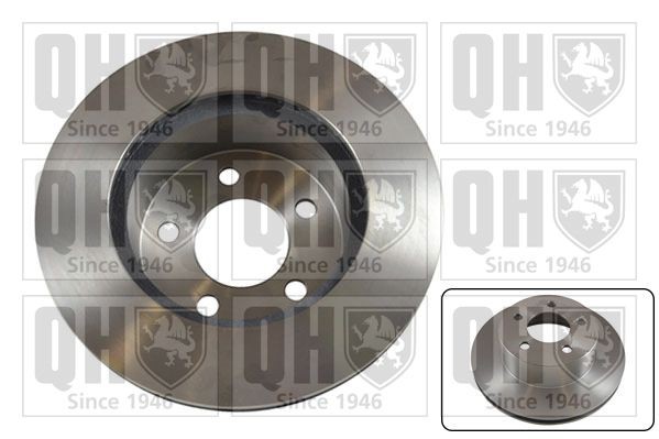 QUINTON HAZELL BDC4559 Brake disc 280x24mm, 5x114, Vented