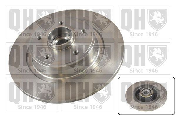 QUINTON HAZELL BDC5297 Brake disc 274x11mm, 5, solid