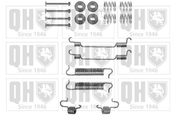 Jeep Accessory Kit, brake shoes QUINTON HAZELL BFK427 at a good price