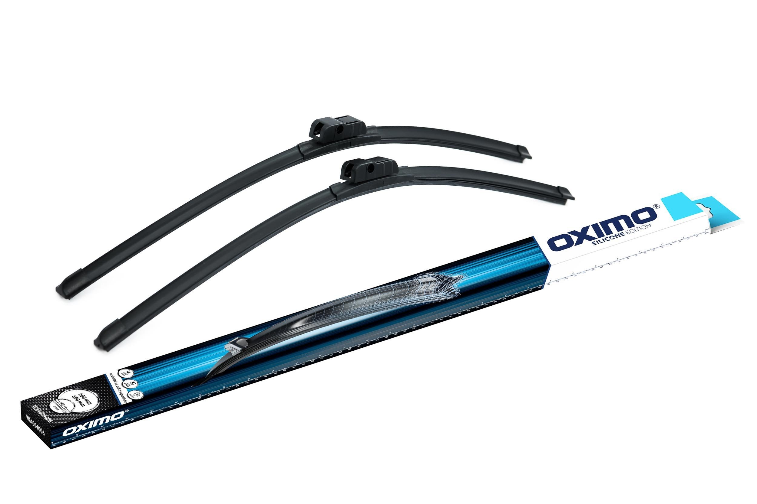 OXIMO WA4004006 Wiper blade 600 mm Front, Flat wiper blade