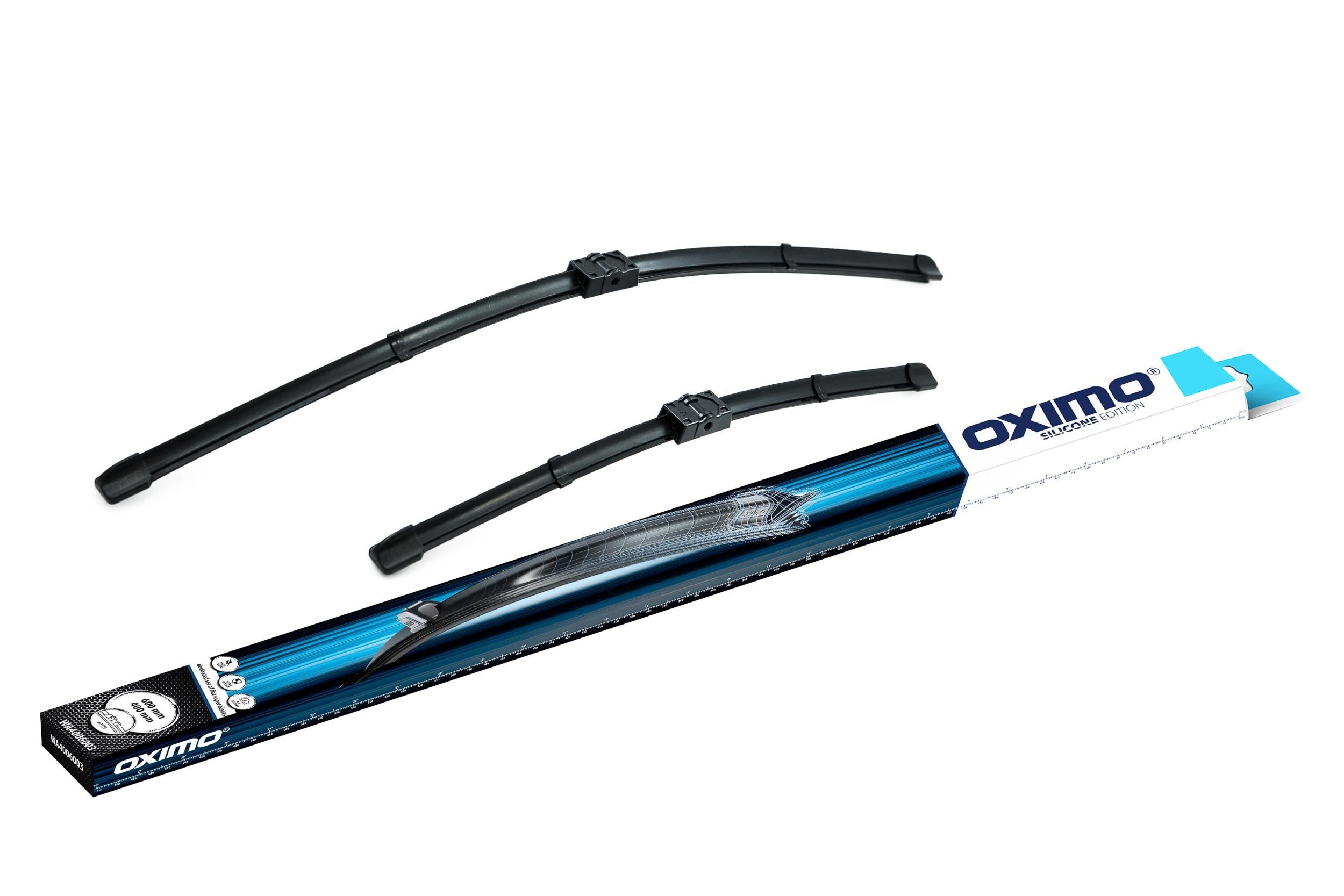 OXIMO WA4006003 Wiper blade 600, 400 mm Front, Flat wiper blade