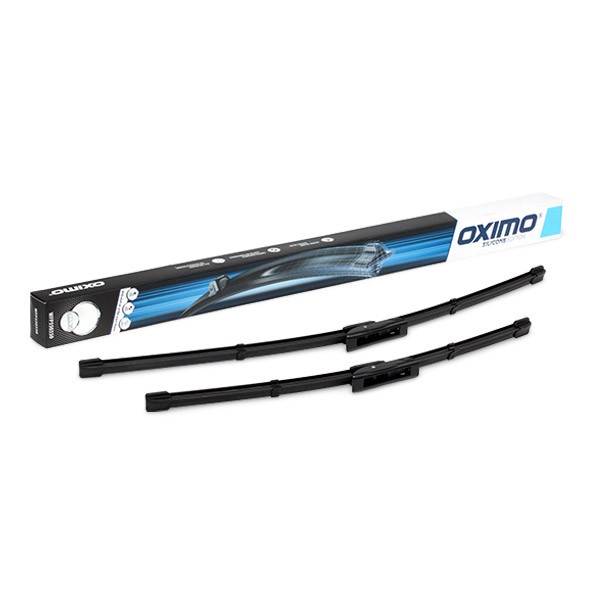 OXIMO WD400550 Wiper blade 600, 450 mm Front, Flat wiper blade