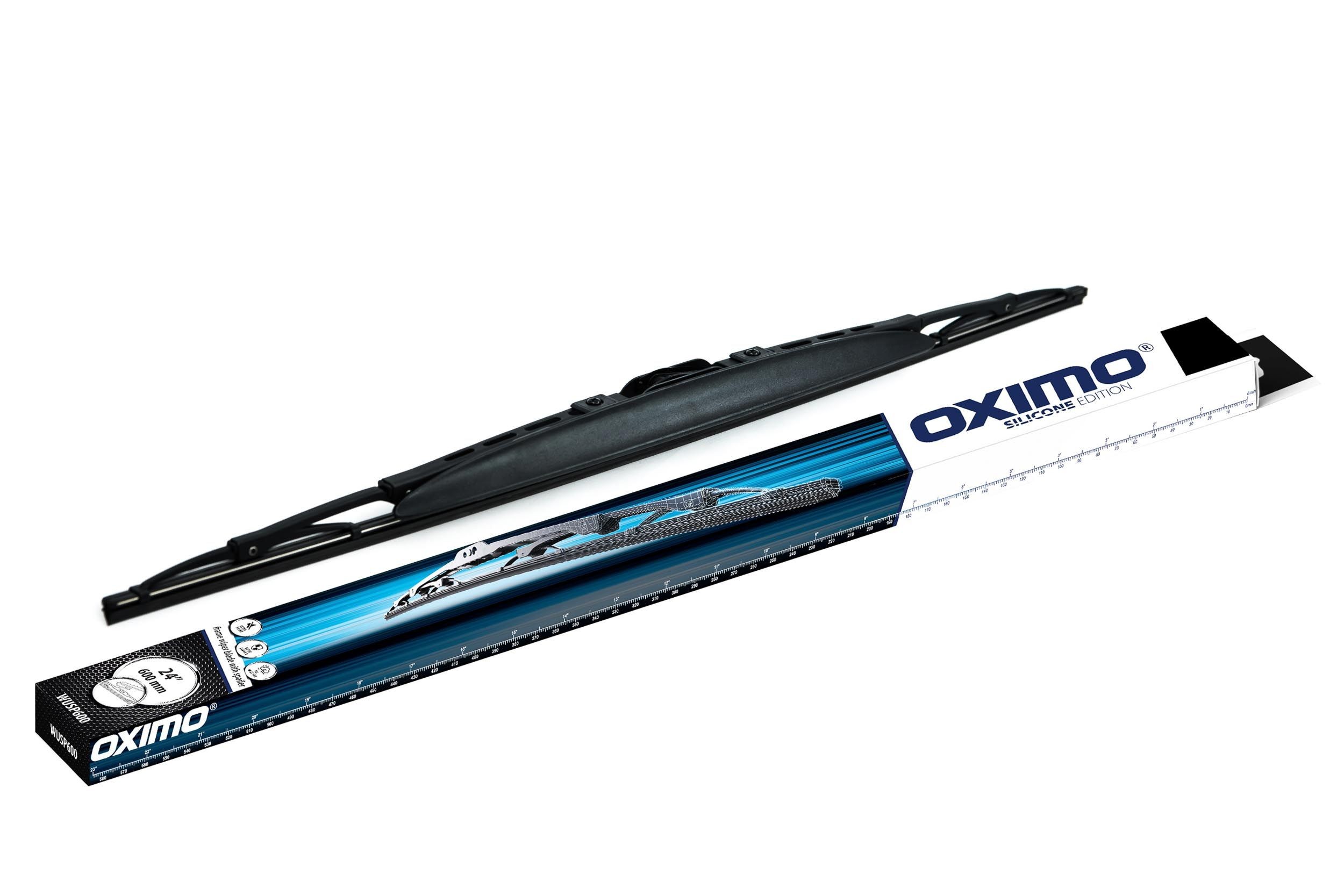 OXIMO WUSP600 Wiper blade 600 mm, Bracket wiper blade with spoiler