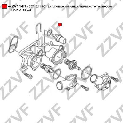 ZV114R Sealing Plug, coolant flange ZZVF ZV114R review and test