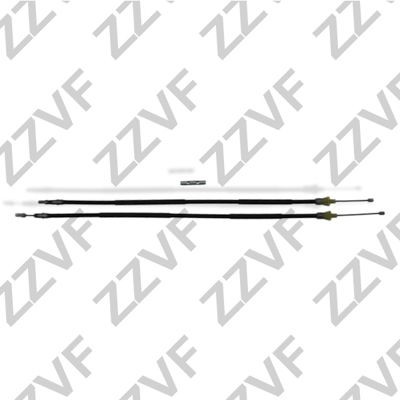 ZZVF ZV15F Hand brake cable 7701475160