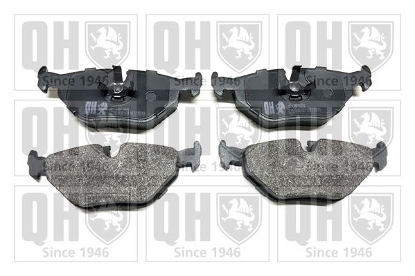 QUINTON HAZELL BP1009 Brake pad set prepared for wear indicator
