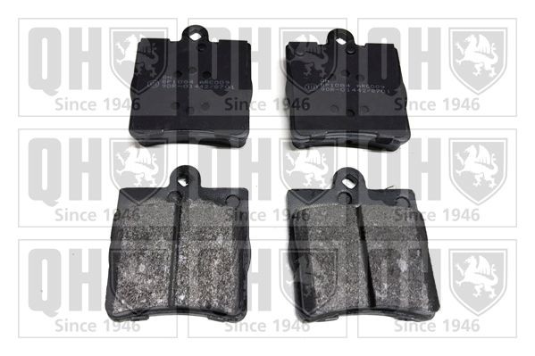 QUINTON HAZELL BP1084 Brake pad set excl. wear warning contact, with anti-squeak plate