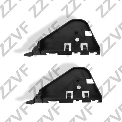 ZZVF Bumper Bracket, towing device ZV741635A for Peugeot 307 3A/C
