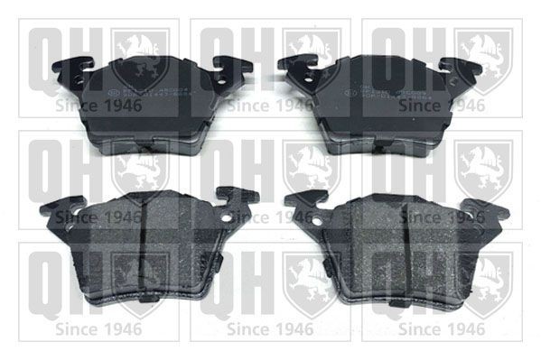23020 QUINTON HAZELL excl. wear warning contact Height: 56,1mm, Width: 105mm, Thickness: 17,1mm Brake pads BP1210 buy