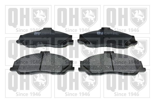 QUINTON HAZELL BP1215 Brake pad set with acoustic wear warning