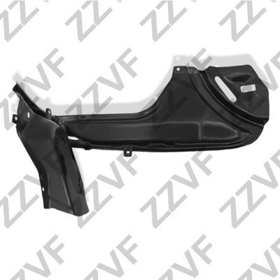 ZZVF ZVCY-1-043L Bumper Mounting Bracket, towing device