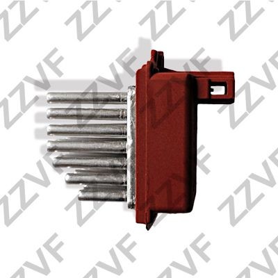 ZZVF Voltage: 12V, Number of pins: 3-pin connector Resistor, interior blower ZVK162 buy
