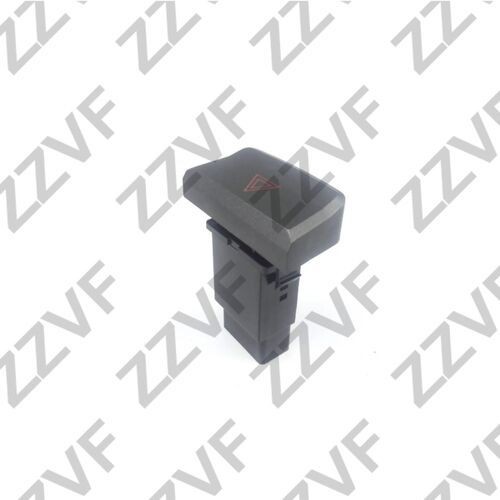 Switch, hazard light ZZVF 8-pin connector, 12V - ZVKK110